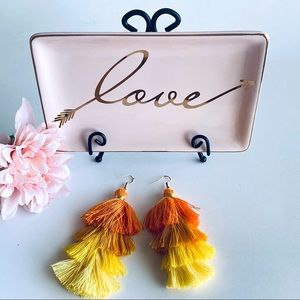 ☀️2/$20 Tassel Earrings Colorful Boho Vintage